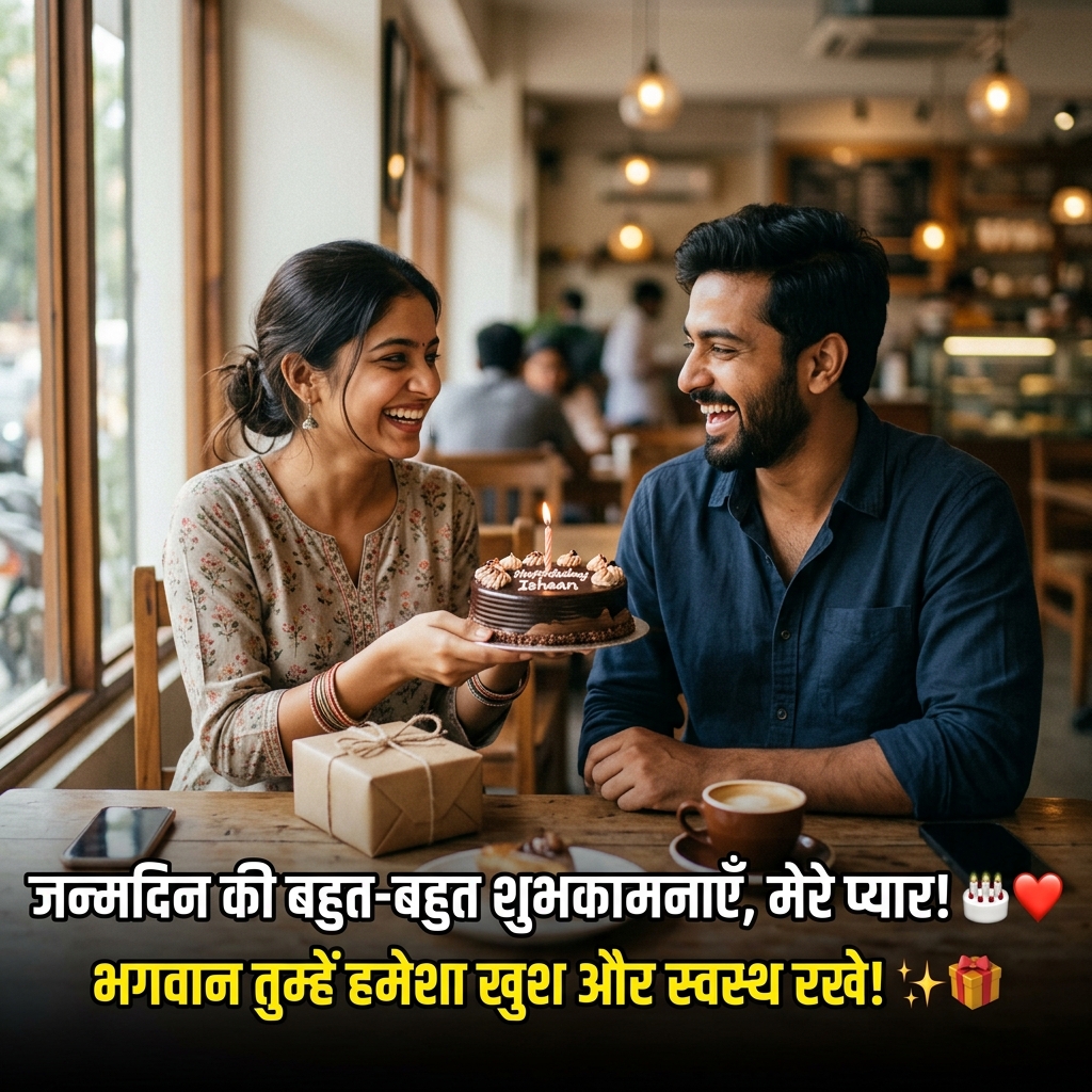 Birthday Wishes for Boyfriend/BF in Hindi