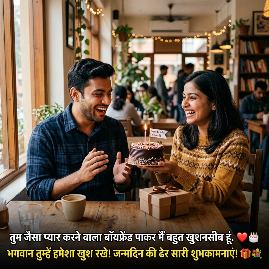 Birthday Wishes for Boyfriend/BF in Hindi