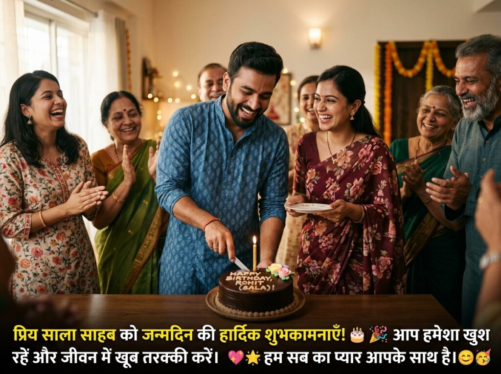 Birthday Wishes for Brother-in-law/Sala in Hindi