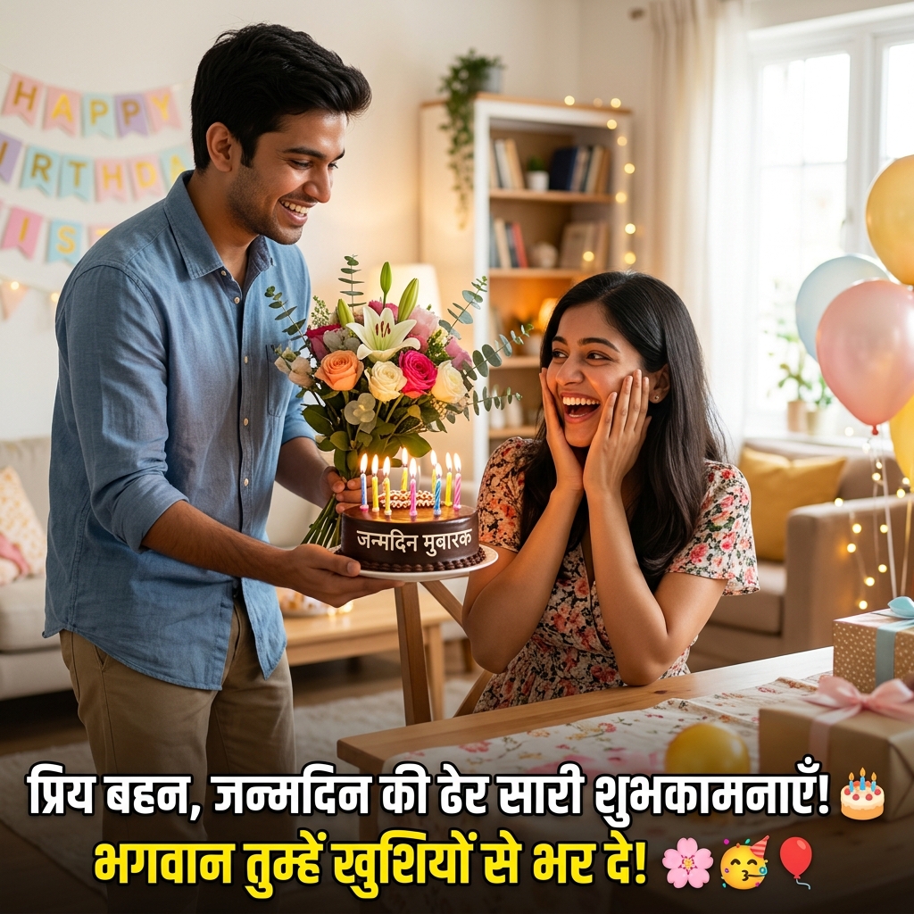 Birthday Wishes for Brother/Bhai/Bhaiya in Hindi