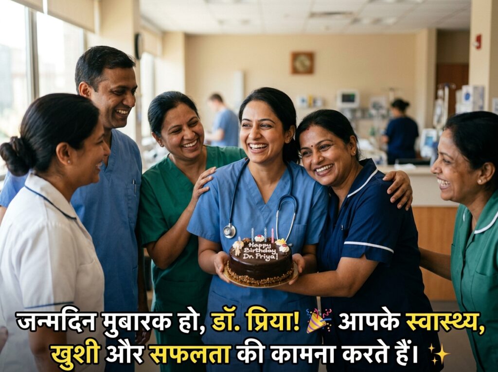Birthday Wishes for Doctor in Hindi