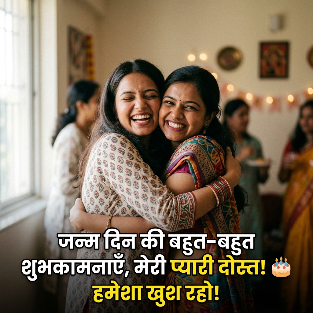Birthday Wishes for Friend/Best Friend/Dost in Hindi