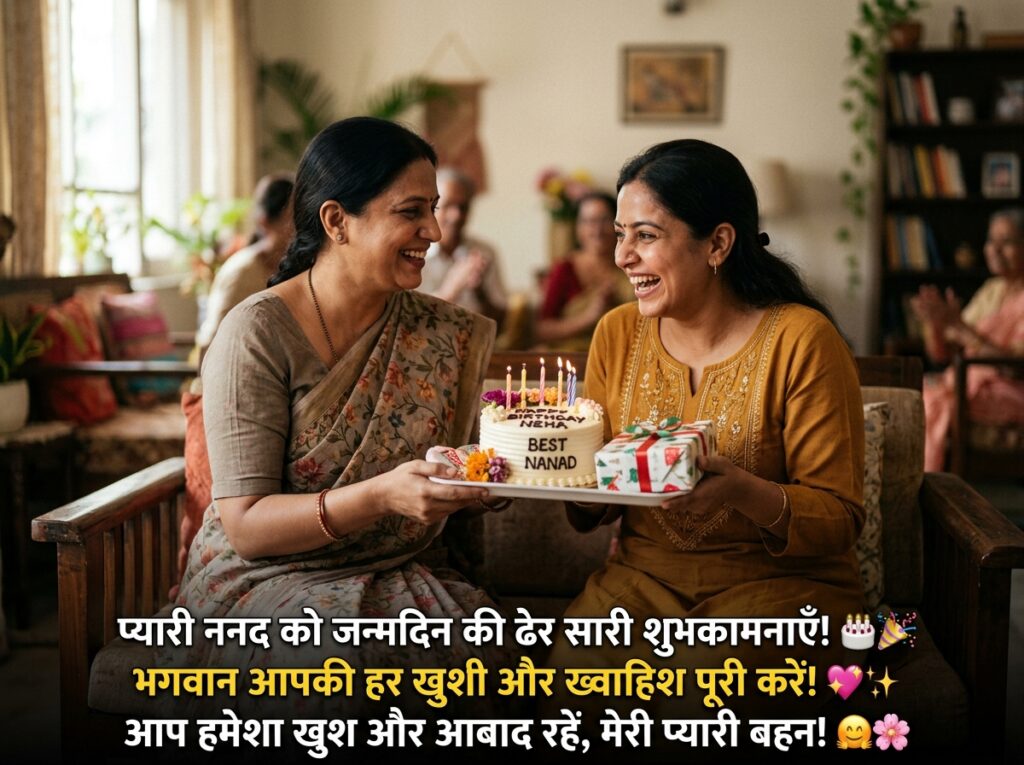 Birthday Wishes for Nanad in Hindi