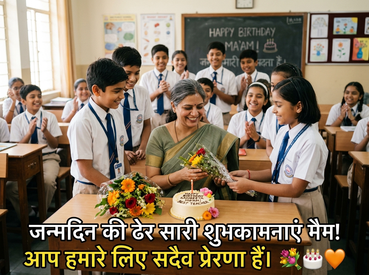Birthday Wishes for Teacher/Guru in Hindi
