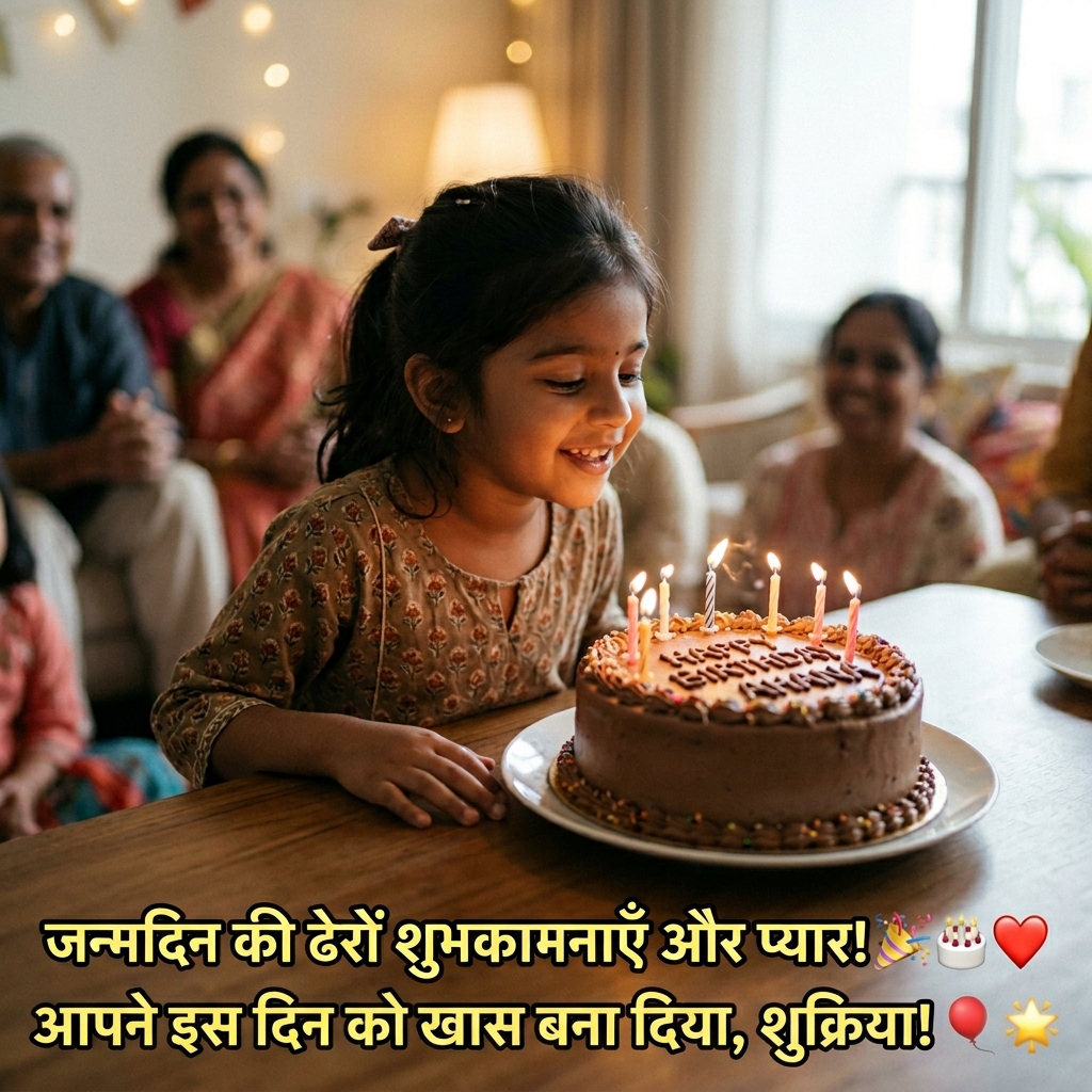 Birthday Return Wishes in Hindi