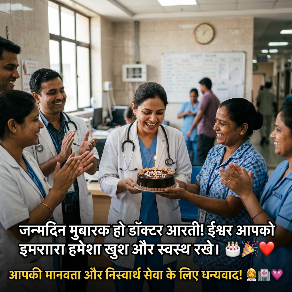 Birthday Wishes for Doctor in Hindi