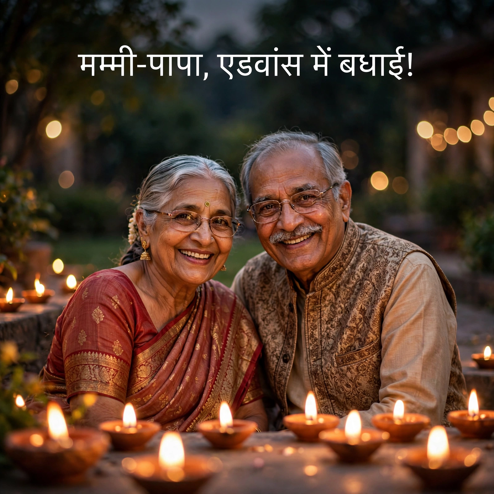 मम्मी पापा के लिए एडवांस जन्मदिन शुभकामनाएं