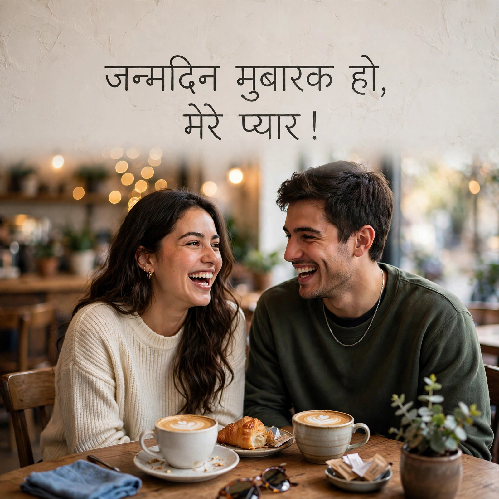 बॉयफ्रेंड के लिए छोटी जन्मदिन शुभकामनाएं वाली जोड़ी की तस्वीर