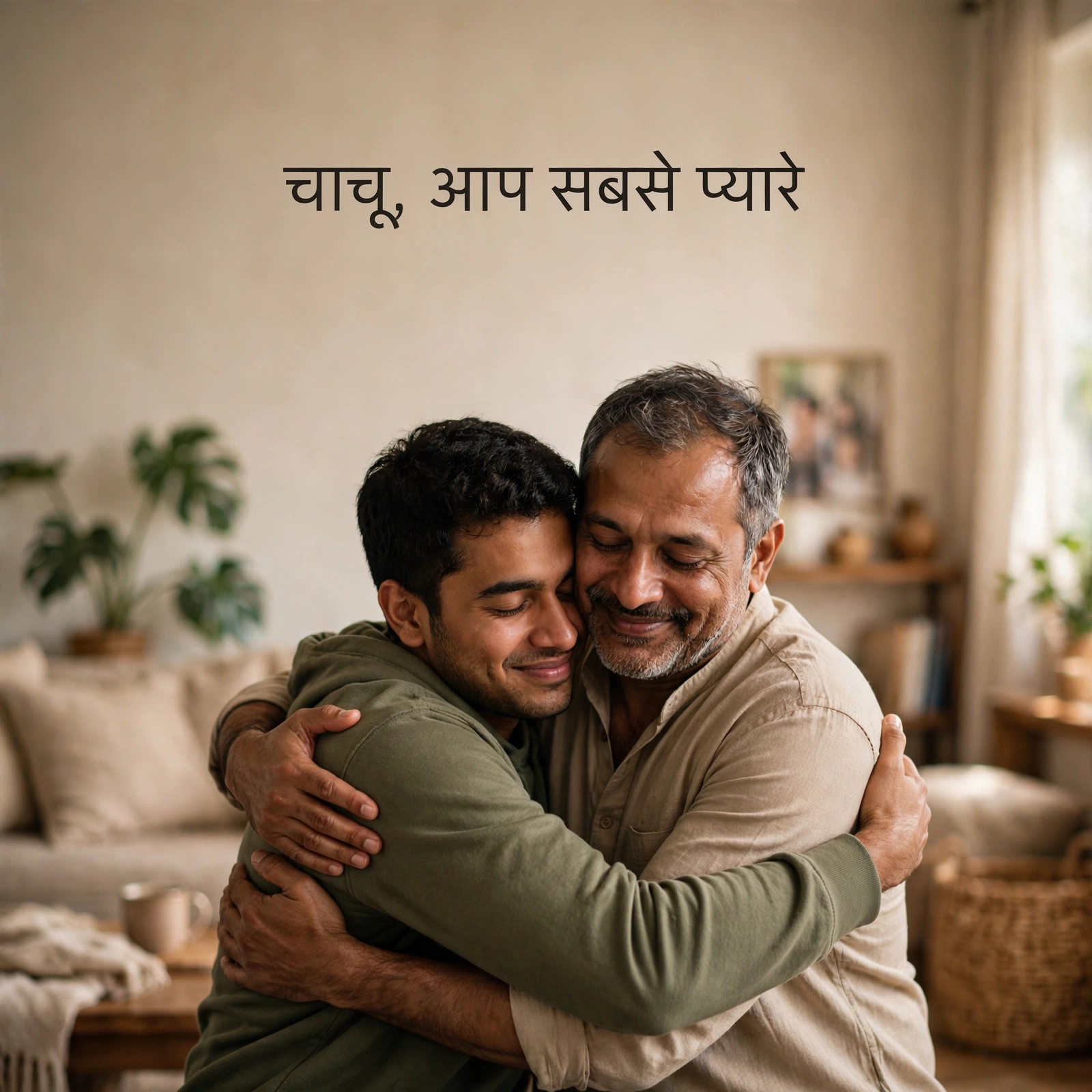 चाचू के लिए भावुक जन्मदिन संदेश