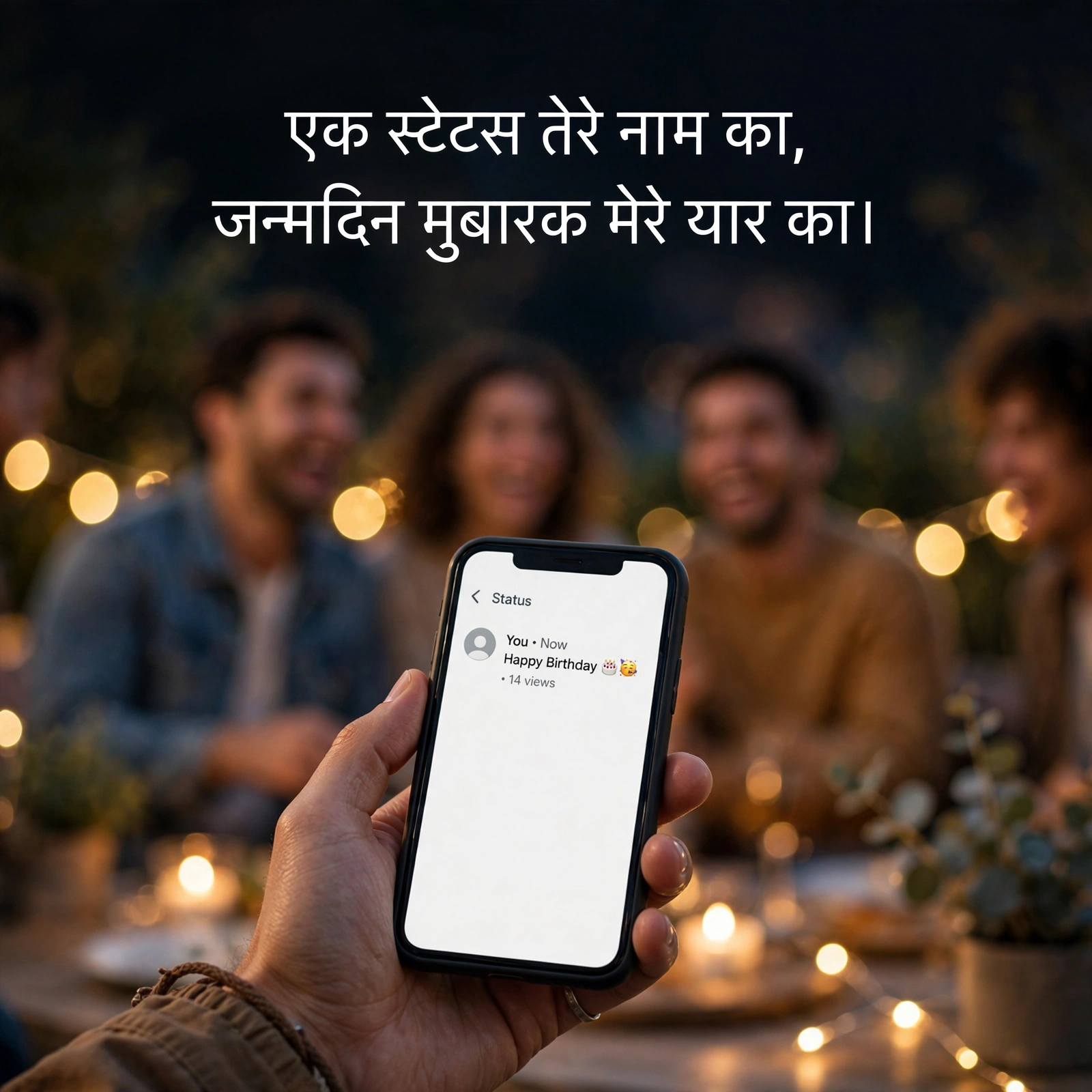 व्हाट्सऐप स्टेटस के लिए दोस्त जन्मदिन संदेश