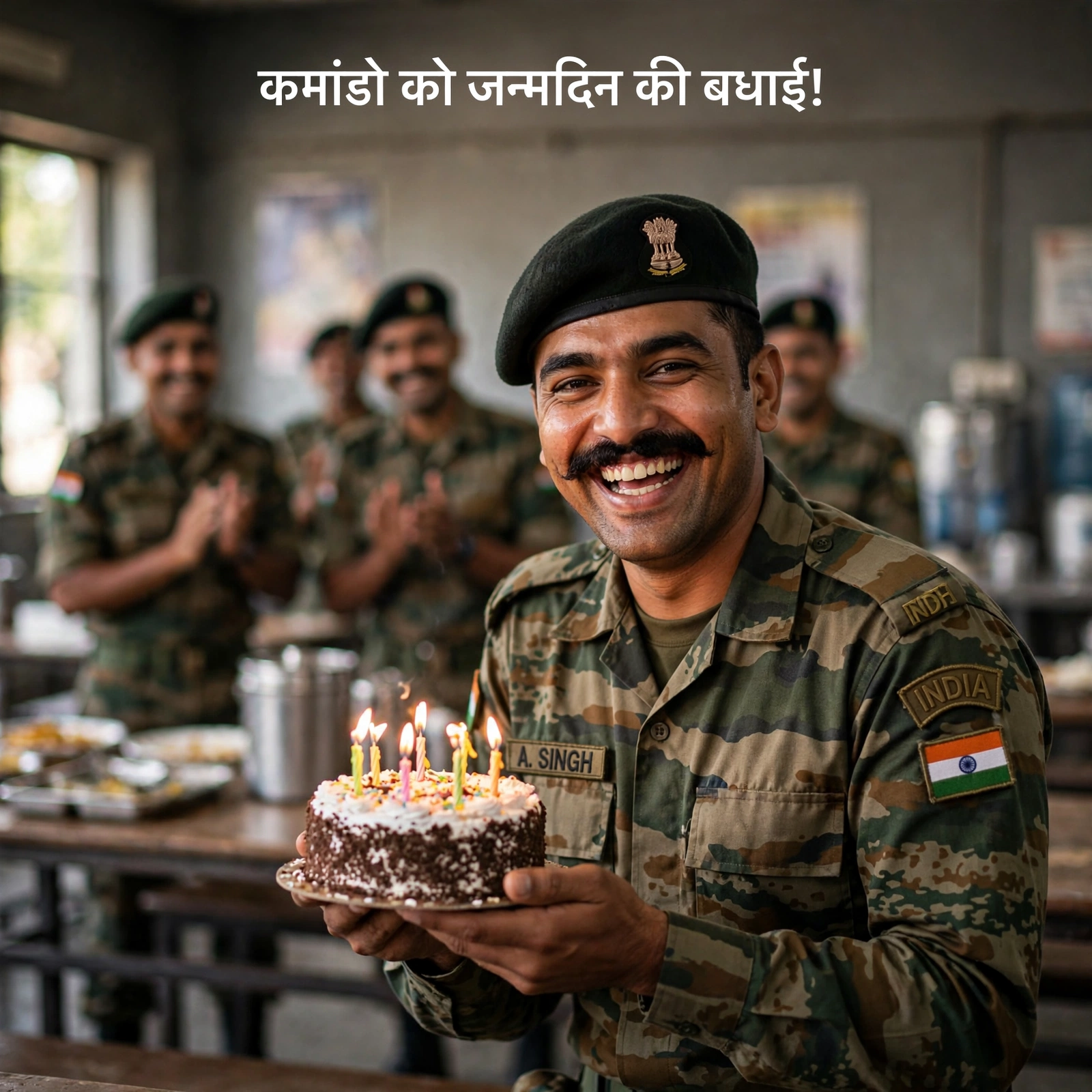 फौजी के लिए मजेदार जन्मदिन शुभकामनाएं