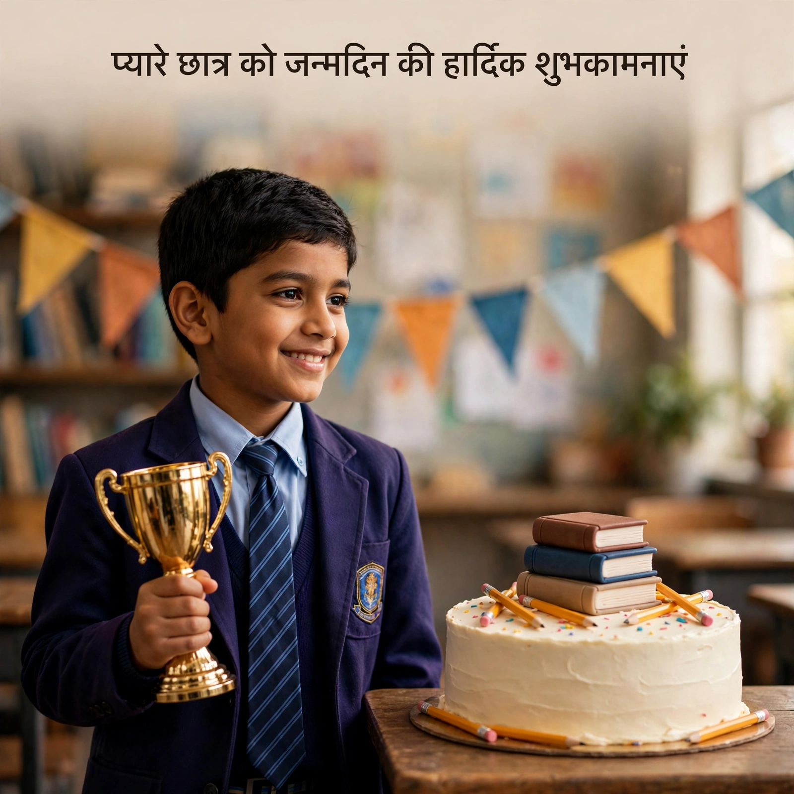 छात्र के लिए जन्मदिन शुभकामनाएं - जन्मदिन शुभकामना इमेज