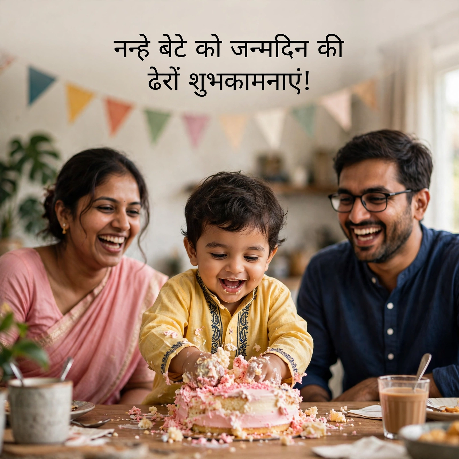 नन्हे बेटे के लिए जन्मदिन शुभकामनाएं - जन्मदिन शुभकामना इमेज