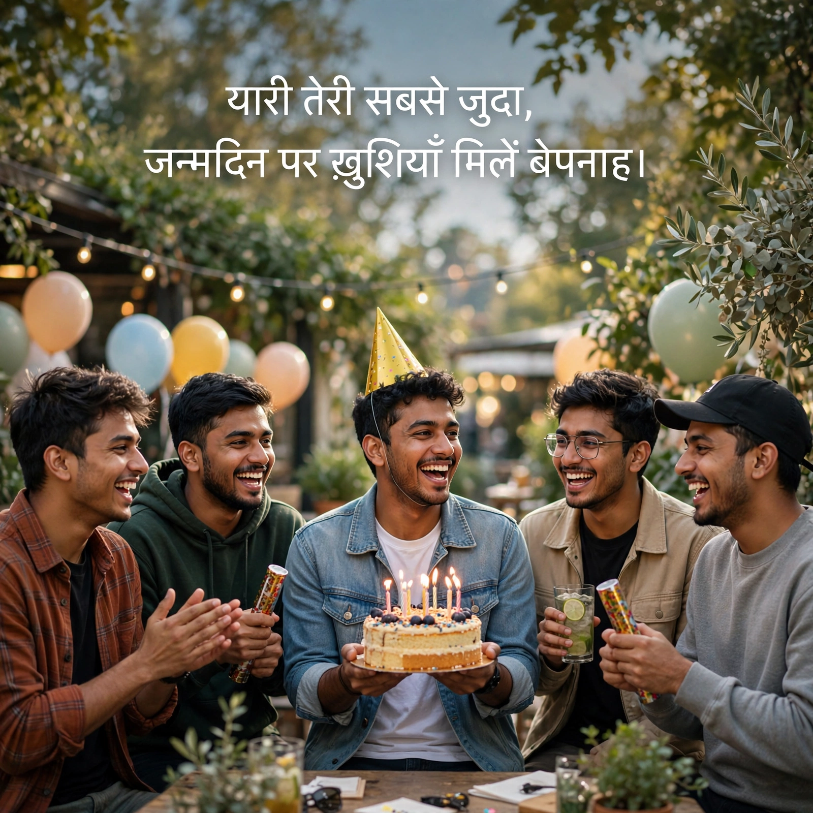 दोस्त लड़के के लिए जन्मदिन शुभकामनाएं