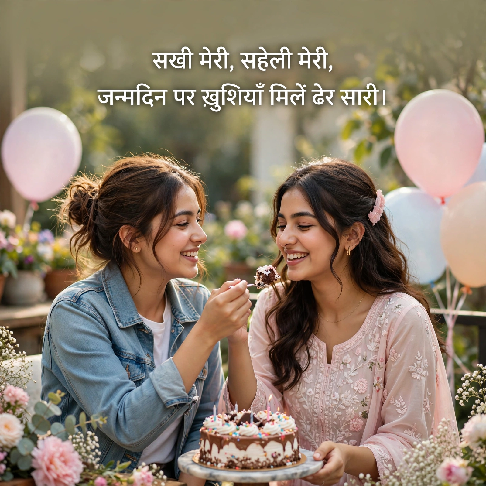 दोस्त लड़की के लिए जन्मदिन शुभकामनाएं