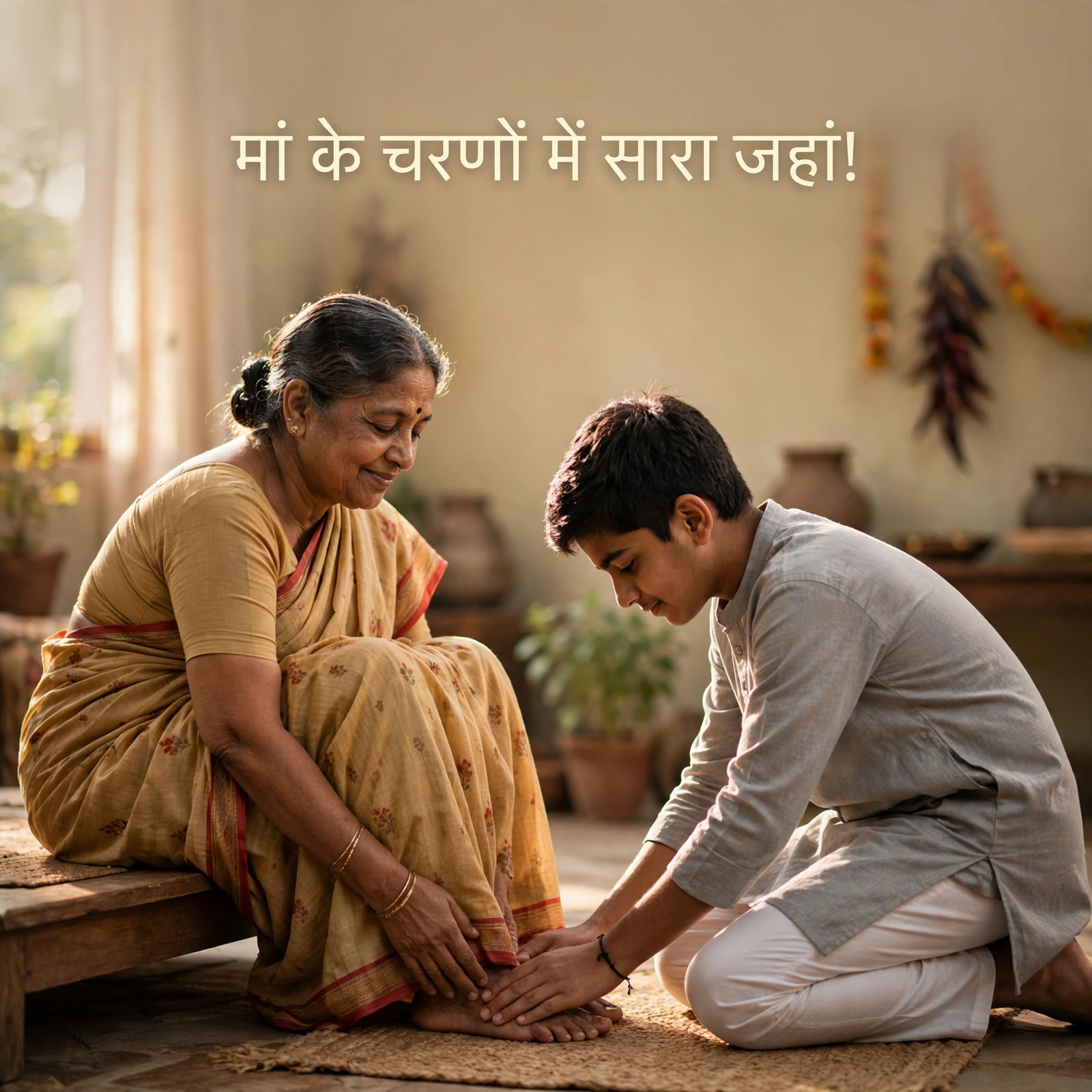 बेटे की तरफ से मां को जन्मदिन शुभकामनाएं