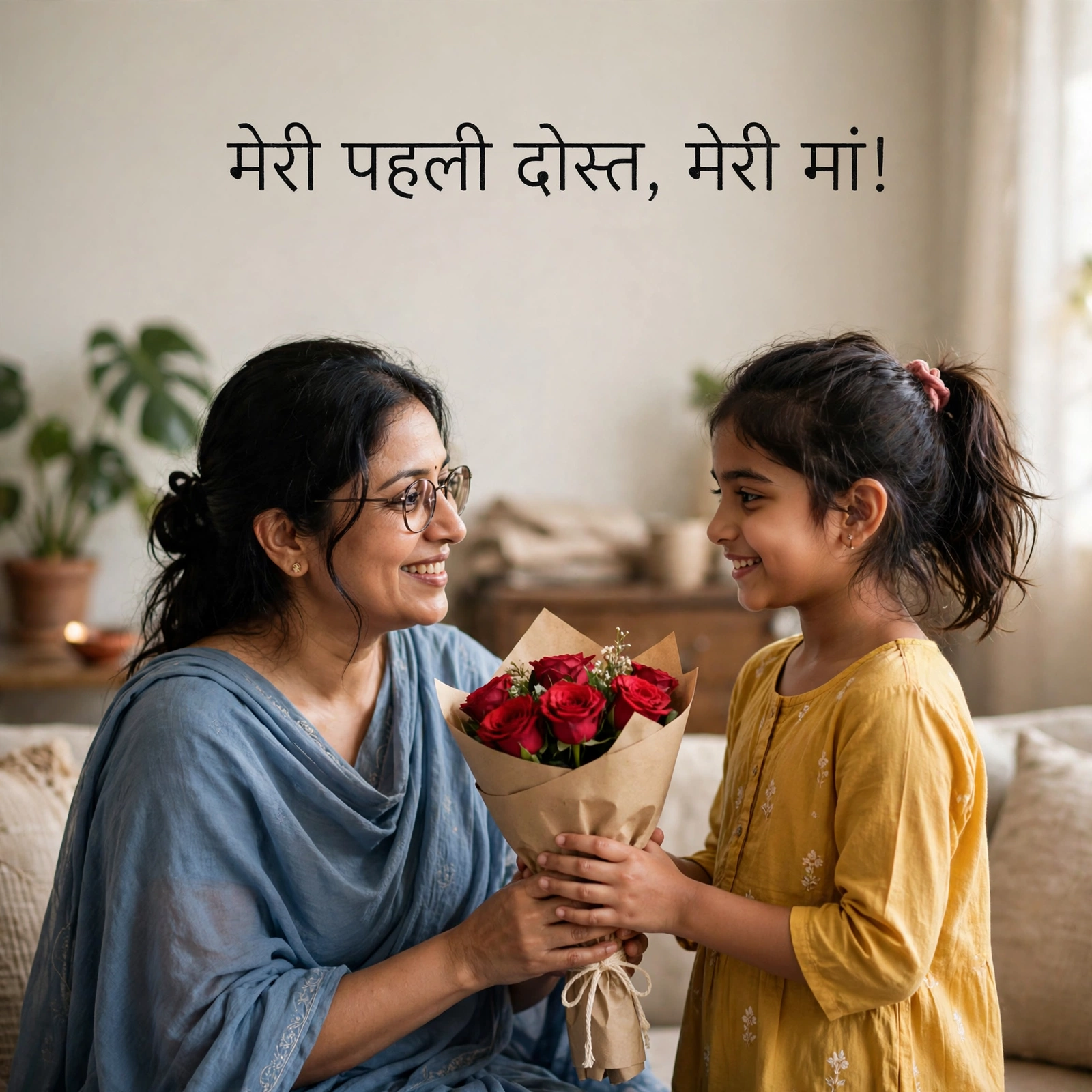 बेटी की तरफ से मां को जन्मदिन शुभकामनाएं