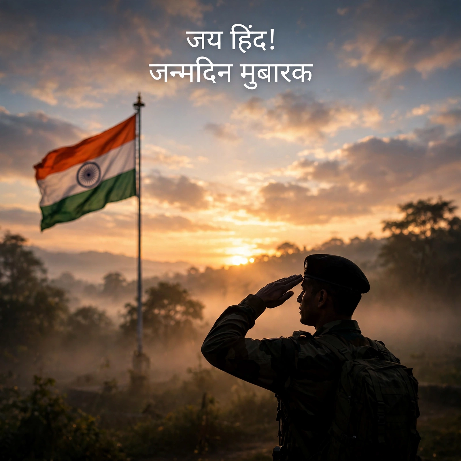 देशभक्ति भरी फौजी जन्मदिन शुभकामनाएं