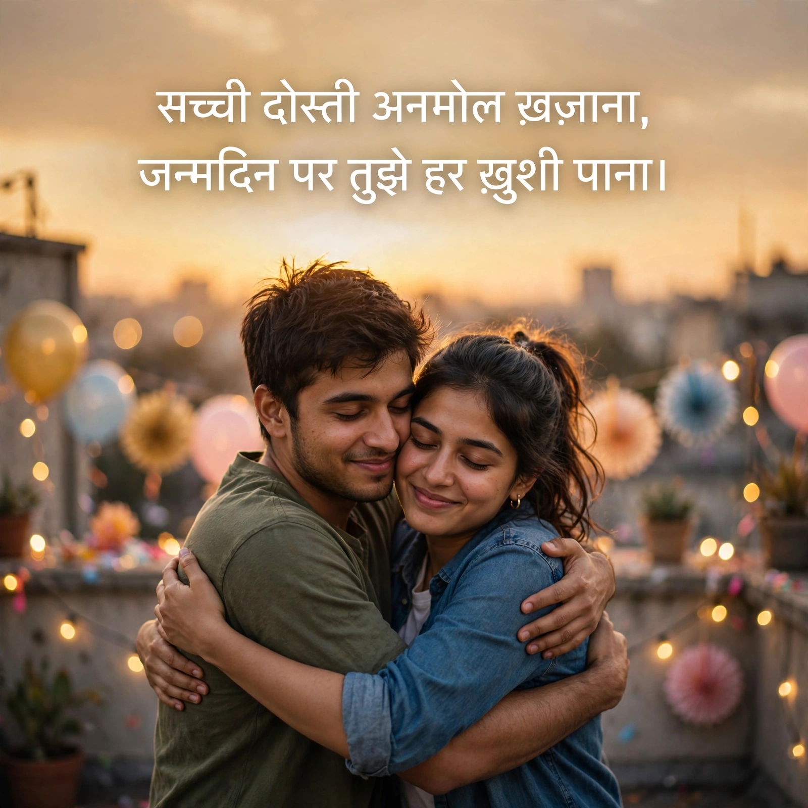 सच्चे और खास दोस्त के लिए जन्मदिन संदेश