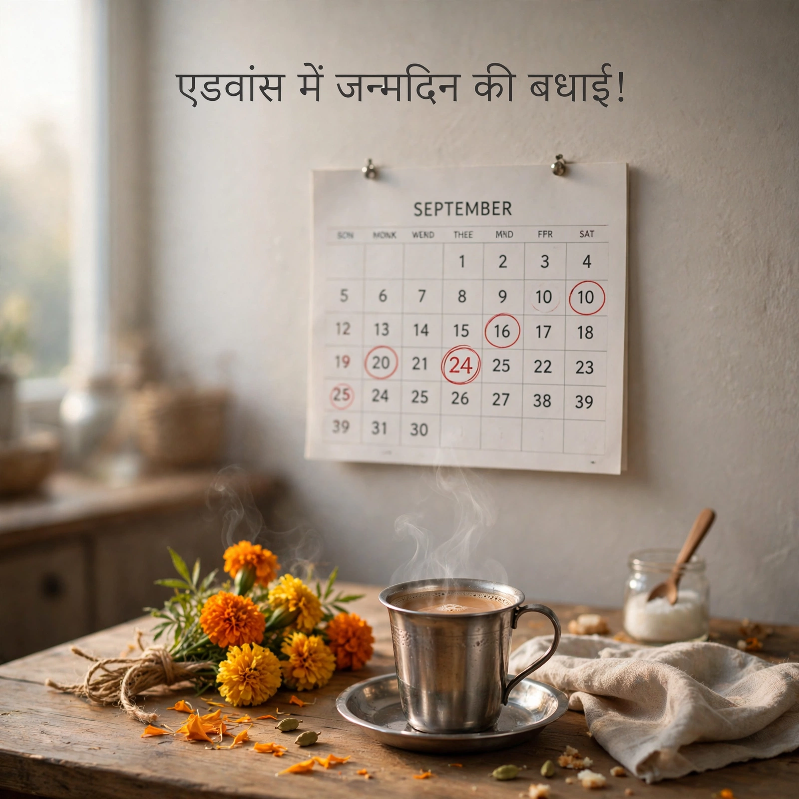 साले साहब को एडवांस में जन्मदिन की बधाई